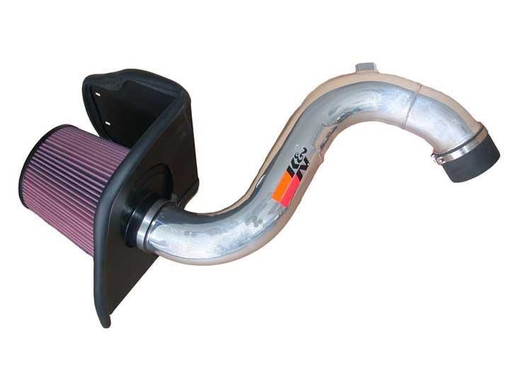 Chevrolet Silverado Performance Air Intake - K&N Engineering - 77 Metal Intake - `04-`05